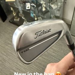 Club Champion - Roseville - New T100 irons
