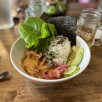 Spoon & Spindle - Base bowl with hot-smoked salmon - Breakfast & Brunch Near Me - Orange, Virginia Spoon & Spindle - Base bowl with hot-smoked salmon - Breakfast & Brunch Near Me - Orange, Virginia
