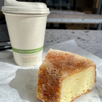 MESH Space - Cowork Lounge - Mesh Space Co. Latte(off the menu) and ricotta cake(testing out product today) - Shared Office Spaces Near Me - Redondo Beach, California MESH Space - Cowork Lounge - Mesh Space Co. Latte(off the menu) and ricotta cake(testing out product today) - Shared Office Spaces Near Me - Redondo Beach, California
