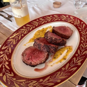 Be.Steak.A - Chateaubriand for Two ($185) I could only finish 1 piece because we ordered way too much food. - Bars Near Me - Campbell, California Be.Steak.A - Chateaubriand for Two ($185) I could only finish 1 piece because we ordered way too much food. - Bars Near Me - Campbell, California