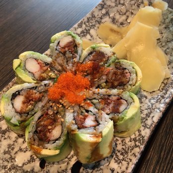 Amami Sushi - Amami Special Roll- edible but our least favorite, nothing really special - Japanese Near Me - San Bruno, California Amami Sushi - Amami Special Roll- edible but our least favorite, nothing really special - Japanese Near Me - San Bruno, California