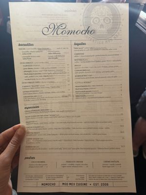 Menu photo 1 Momocho Cleveland, OH Menu photo 1 Momocho Cleveland, OH