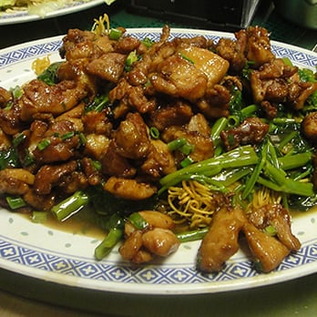 Golden Duck - Minute Chicken with Cake Noodles - Seafood Near Me - Honolulu, Hawaii Golden Duck - Minute Chicken with Cake Noodles - Seafood Near Me - Honolulu, Hawaii
