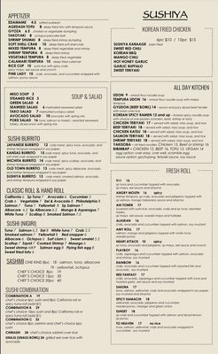 Menu photo 2 Sushiya Wichita, KS Menu photo 2 Sushiya Wichita, KS