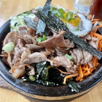 Jack Sprat - Bibimbop*- not very good, lacked flavor and authenticity - New American Near Me - Girdwood, Alaska