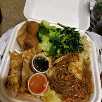 Yoonyson Korean BBQ - Choi sum, shoyu potato, meat jun, chop chae, broccoli, bean sprouts - Korean Near Me - Kaneohe, Hawaii Yoonyson Korean BBQ - Choi sum, shoyu potato, meat jun, chop chae, broccoli, bean sprouts - Korean Near Me - Kaneohe, Hawaii