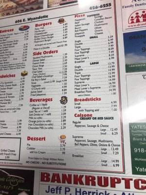 Menu photo 2 Fat Boys Cafe Mcalester, OK Menu photo 2 Fat Boys Cafe Mcalester, OK