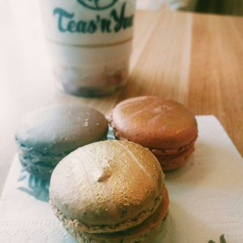Teas'n You - Macarons! Ferrero Rocher, vanilla chai and red velvet - Bubble Tea Near Me - Vienna, Virginia