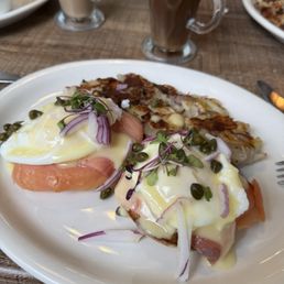 Lox Egg Benedict.