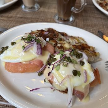 Eggcellent - Lox Egg Benedict. - Breakfast & Brunch Near Me - Lewes, Delaware