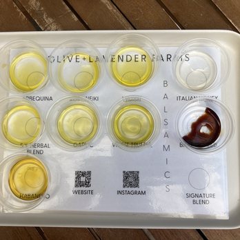 Olive + Lavender Farms - Tasting Tray - Attraction Farms Near Me - Los Olivos, California Olive + Lavender Farms - Tasting Tray - Attraction Farms Near Me - Los Olivos, California