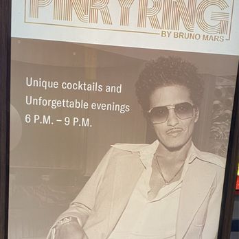 The Pinky Ring by Bruno Mars - Cocktail Bars Near Me - Las Vegas, Nevada
