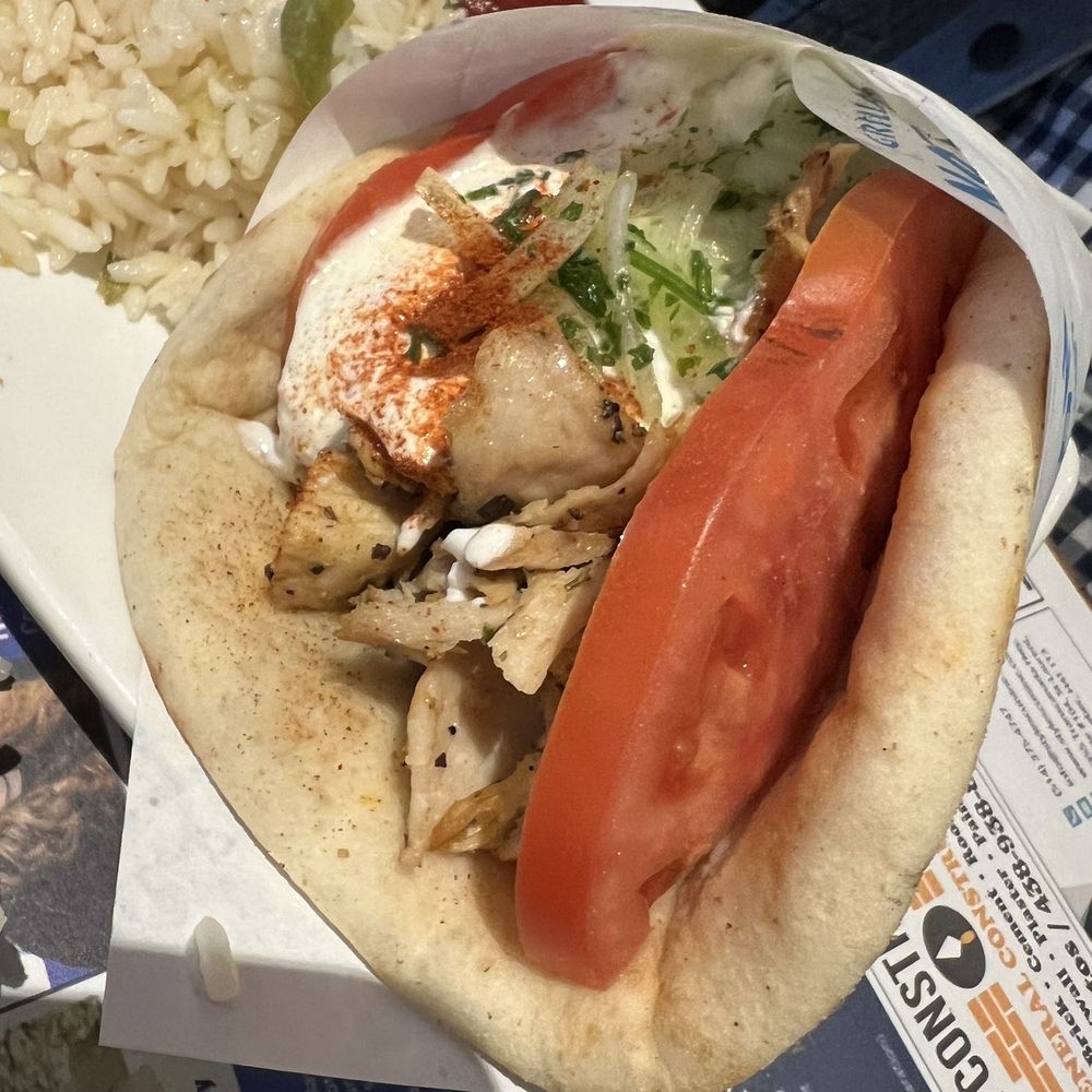 Nostos - Gyro Pita 2 -Chicken (#14) - Greek Near Me - Montreal, Quebec Nostos - Gyro Pita 2 -Chicken (#14) - Greek Near Me - Montreal, Quebec