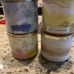 Bbw candles ( new spring line)