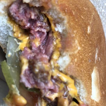 McDonald's - Quarter Pounder with Cheese, raw meat - Fast Food Near Me - Manteca, California McDonald's - Quarter Pounder with Cheese, raw meat - Fast Food Near Me - Manteca, California
