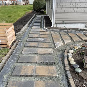 Three Men and a Mower, LLC - New hardscape with borders - Landscaping Near Me - Oak Harbor, Washington Three Men and a Mower, LLC - New hardscape with borders - Landscaping Near Me - Oak Harbor, Washington