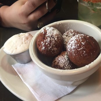 The Bedford - INSANELY DELICIOUS FRENCH TOAST BALLTHINGS YOU MUST ORDER AND MUST NOT SHARE W FRIENDS!!! - New American Near Me - Brooklyn, New York