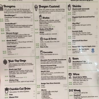 Shake Shack Queens Center Mall - Menu - Burgers Near Me - Elmhurst, New York Shake Shack Queens Center Mall - Menu - Burgers Near Me - Elmhurst, New York