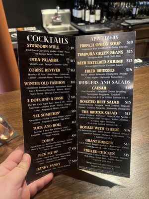 Menu photo 2 Grant’s Sidecar Bar Meridian, ID Menu photo 2 Grant’s Sidecar Bar Meridian, ID
