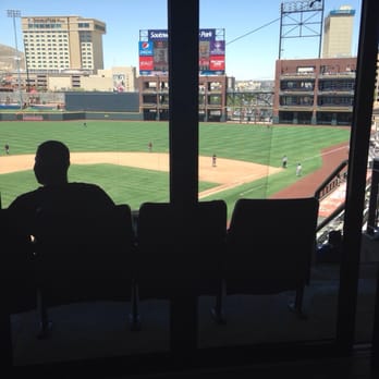 Southwest University Park - View inside WestStar Bar - Stadiums & Arenas Near Me - El Paso, Texas