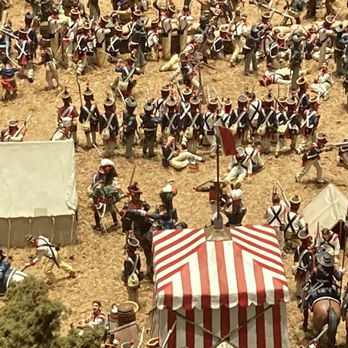 The Bryan Museum - A diorama of the Battle of San Jacinto - Museums Near Me - Galveston, Texas
