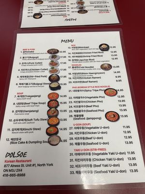Menu photo 3 Dolsoe North York, ON
