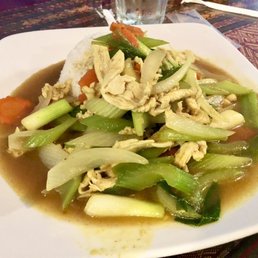 My yellow curry chicken dish. My yellow curry chicken dish.