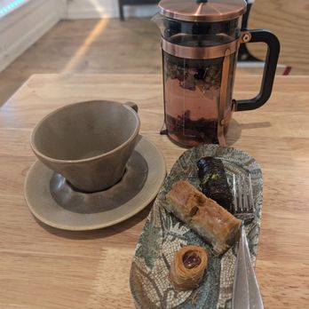 Telve Cafe - chocolate baklava, hazelnut baklava, winter tea - Coffee & Tea Near Me - San Francisco, California
