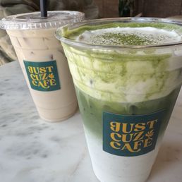 Black Milk Tea & Matcha Latte Black Milk Tea & Matcha Latte