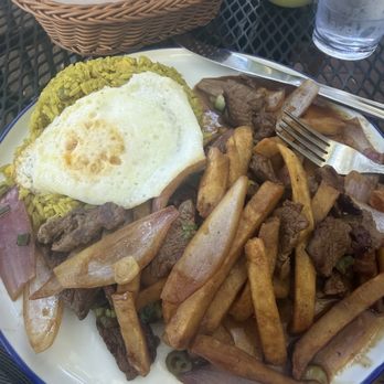 Inkas - Beef Saltado - Peruvian Near Me - Irvine, California Inkas - Beef Saltado - Peruvian Near Me - Irvine, California