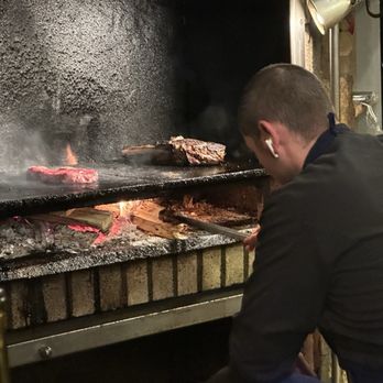 Robert et Louise - Cooking over pine. Yummm. - French Near Me - Paris, 75