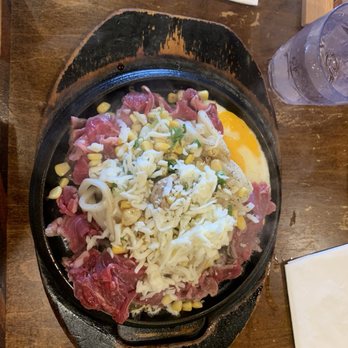 Pepper Lunch USA - Beef noodles either extra beef, add egg and cheese - Teppanyaki Near Me - Milpitas, California