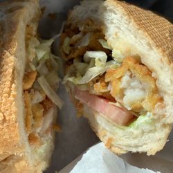 Villager's Cafe - Catfish poboy