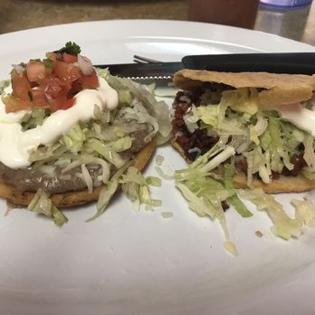 El Taco Loco - Sope with beans and Gordita with chorizo. Both excellent!! - Mexican Near Me - Louisville, Kentucky El Taco Loco - Sope with beans and Gordita with chorizo. Both excellent!! - Mexican Near Me - Louisville, Kentucky