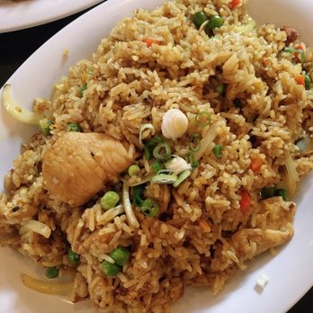 Smiling Banana Leaf - Yellow fried rice with pork - Thai Near Me - Pittsburgh, Pennsylvania Smiling Banana Leaf - Yellow fried rice with pork - Thai Near Me - Pittsburgh, Pennsylvania