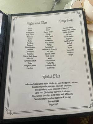 Menu photo 2 McKenna's Tea Cottage Seal Beach, CA Menu photo 2 McKenna's Tea Cottage Seal Beach, CA