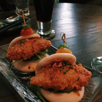 Barn Joo 35 - Fried Whitefish Steam Buns - Korean Near Me - New York, New York