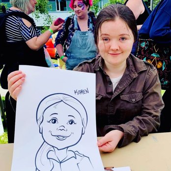 Amy's Artistic Expressions - John is great at capturing your guest's likeness. - Face Painting Near Me Amy's Artistic Expressions - John is great at capturing your guest's likeness. - Face Painting Near Me