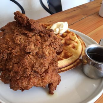 The Washburne Cafe - Fried chicken and waffles - the waffle was so tasty! - Breakfast & Brunch Near Me - Springfield, Oregon The Washburne Cafe - Fried chicken and waffles - the waffle was so tasty! - Breakfast & Brunch Near Me - Springfield, Oregon