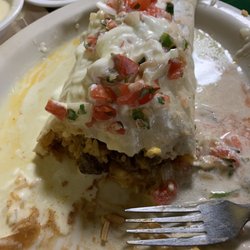 El grande burrito was delicious. The burritos as big as my shoe