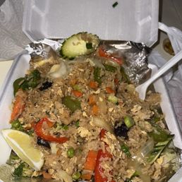 "House" fried rice "House" fried rice