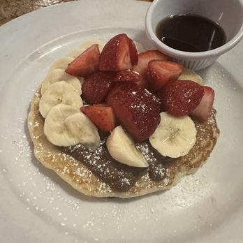 PJ's Pancake House - Princeton - Nutella, Banana, Strawberry Pancake - 1 Pancake - Diners Near Me - Princeton, New Jersey