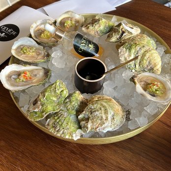 Ceviche Project - Oysters on the half shell - Latin American Near Me - Los Angeles, California
