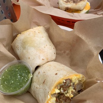 Flake - Breakfast burrito with sausage - Breakfast & Brunch Near Me - Venice, California Flake - Breakfast burrito with sausage - Breakfast & Brunch Near Me - Venice, California