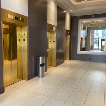 Hilton Minneapolis - The elevator access area (6 elevators, all of which access floors 1-25) - Hotels Near Me - Minneapolis, Minnesota Hilton Minneapolis - The elevator access area (6 elevators, all of which access floors 1-25) - Hotels Near Me - Minneapolis, Minnesota