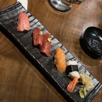 Kuro - Toro, Truffle Ahi, Salmon and Shrimp sushi - Japanese Near Me - Atlantic City, New Jersey Kuro - Toro, Truffle Ahi, Salmon and Shrimp sushi - Japanese Near Me - Atlantic City, New Jersey