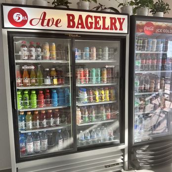 5 Star Bagelry - Many options of prepackaged drinks - Bagels Near Me - Orange, California