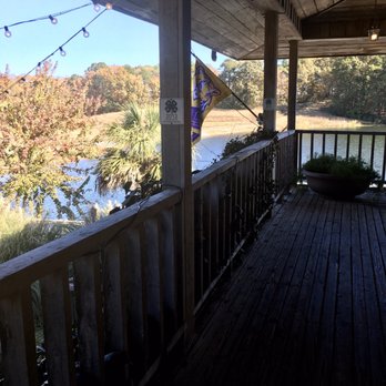 Tunk's Cypress Inn - Off the deck to the entrance - Seafood Near Me - Boyce, Louisiana
