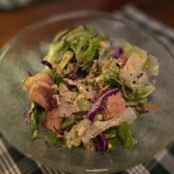 The Prime Rib Club - Salad - Local Seasonal Greens, House Papaya Seed Dressing