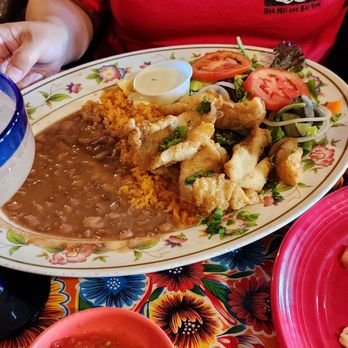 Los Gallitos - Fish plate, margarita,  tostada - Mexican Near Me - Fort Bragg, California